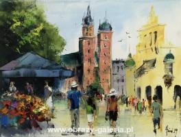 Alfred Anioł - Cracow main square